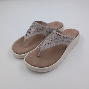 Easy Spirit Rhee Taupe Sandals Women's Size 7.5